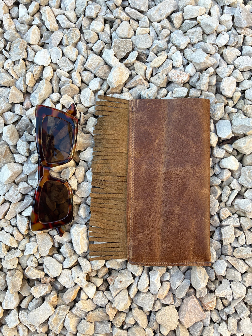 Real Leather Glasses Slip - Slither Of Snake
