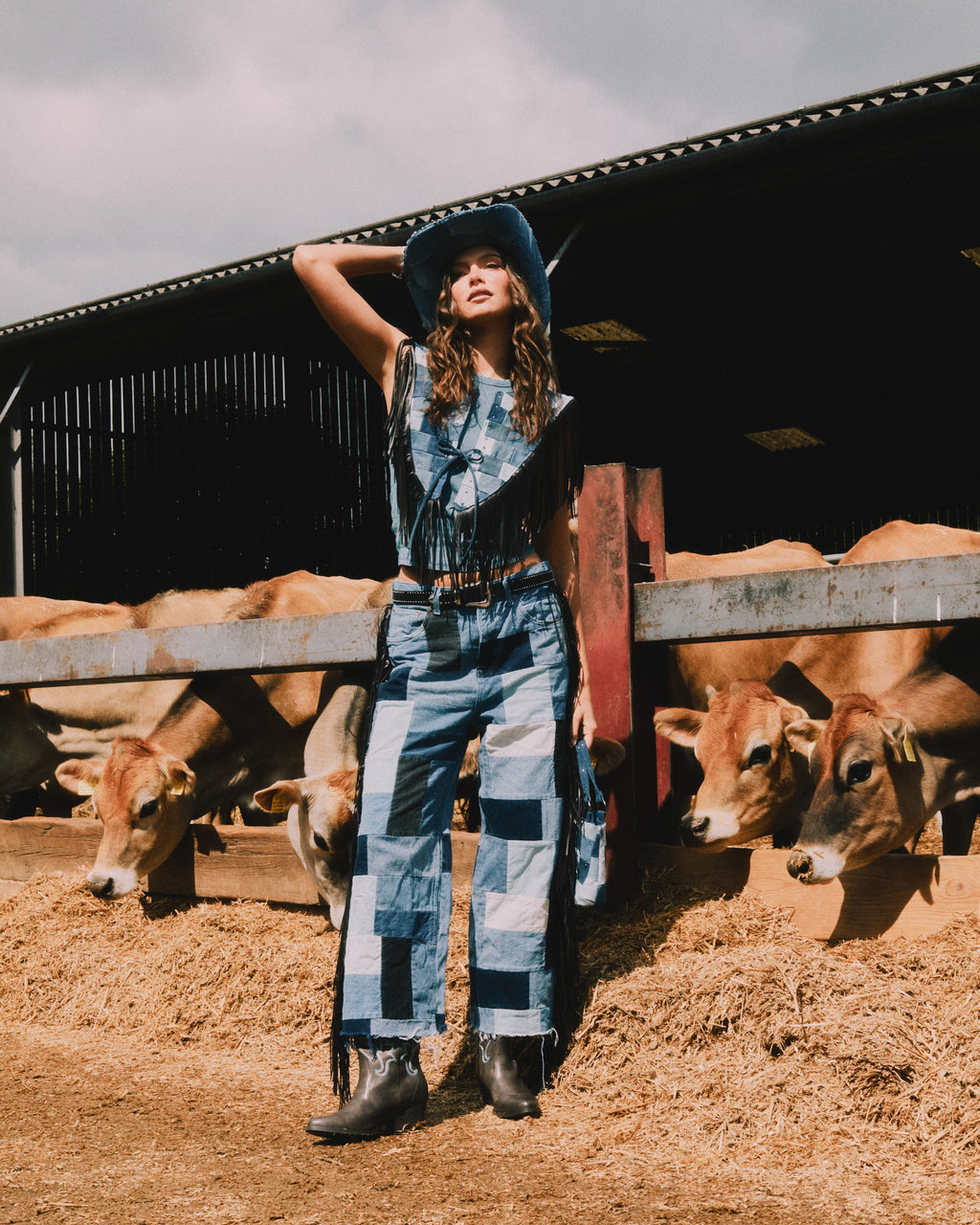 The Dixie Denim Collar