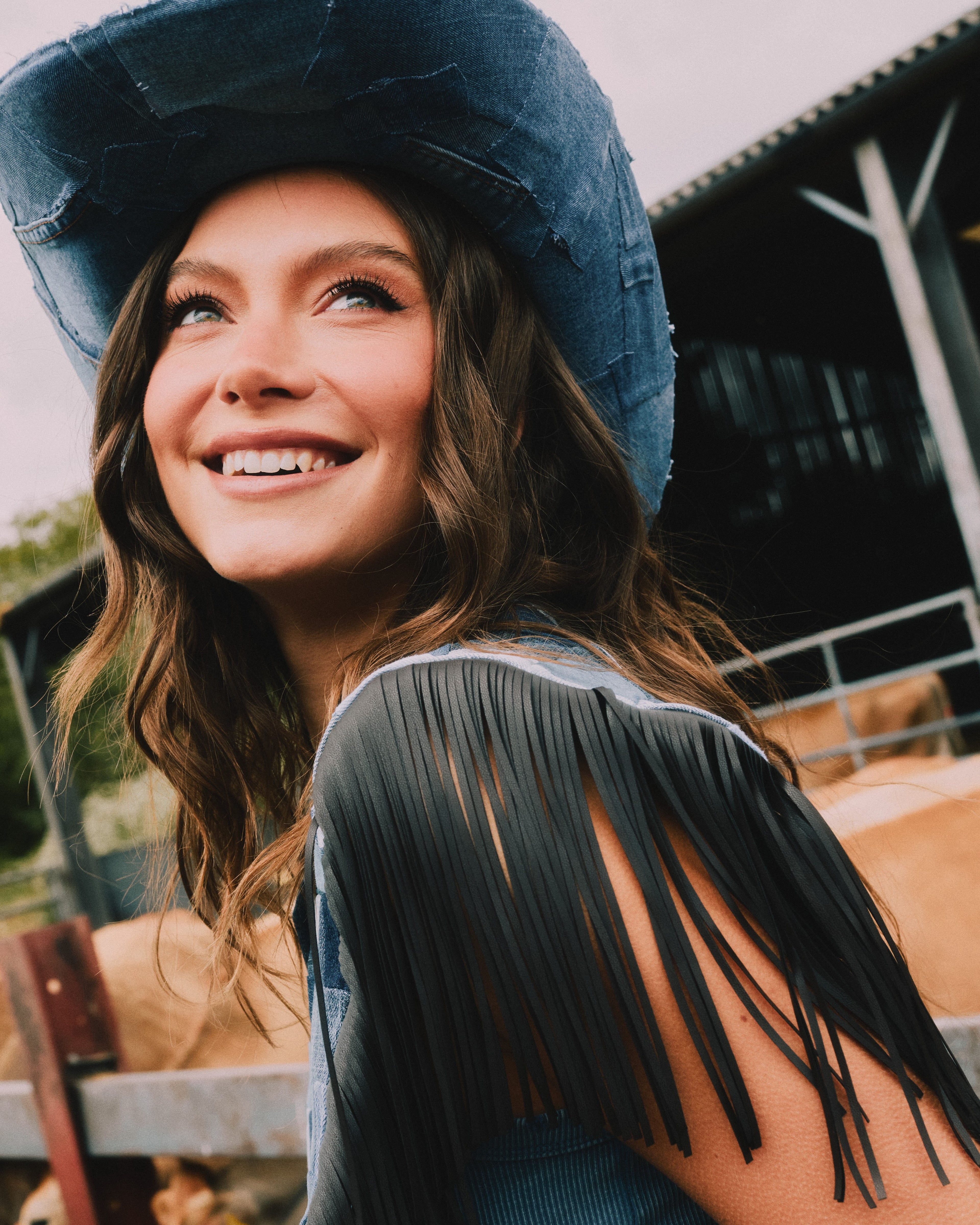 The Dixie Denim Cowboy Hat