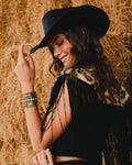 Bronze Beaded Cuffs
