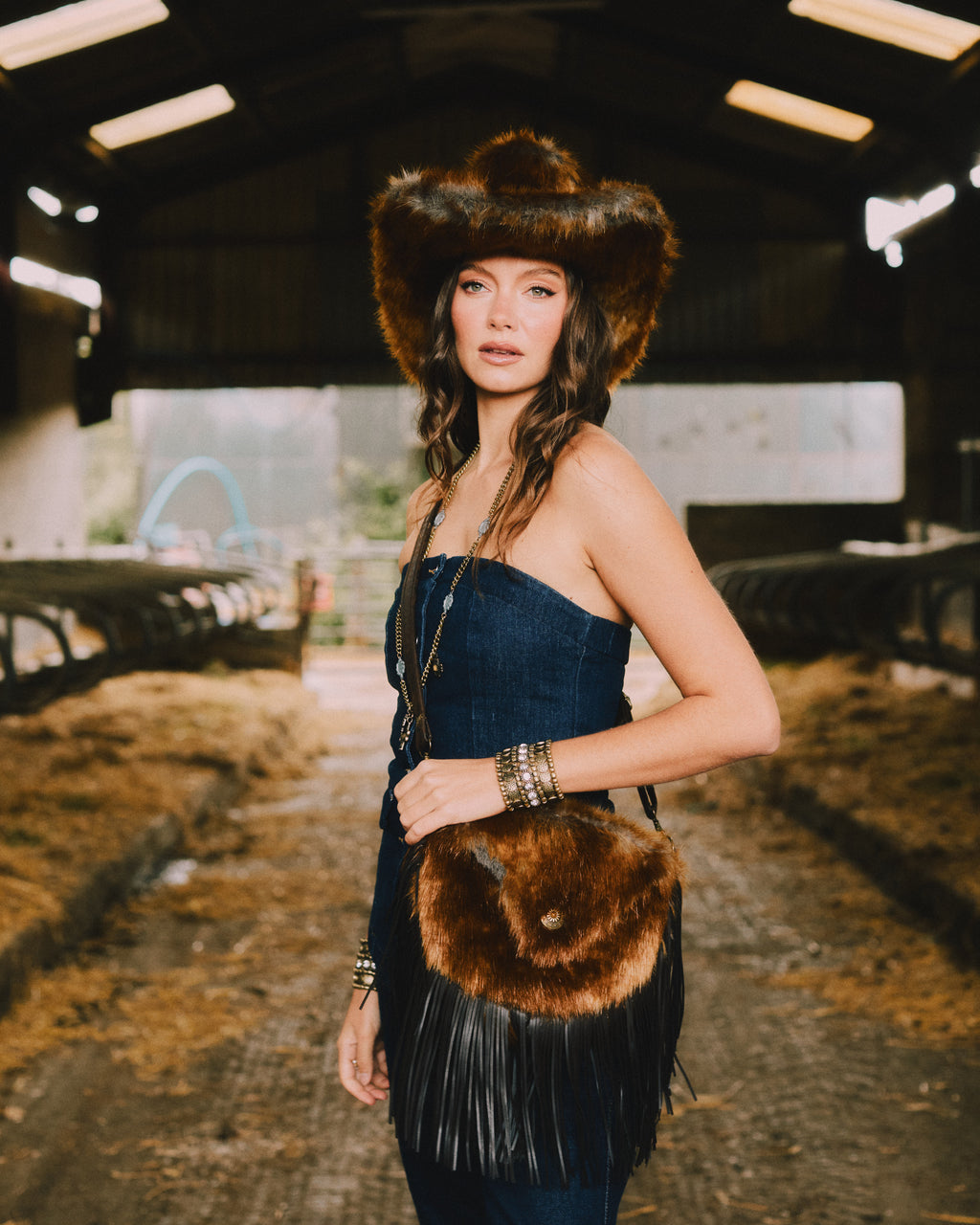 The Ryder Fringe Saddle Bag
