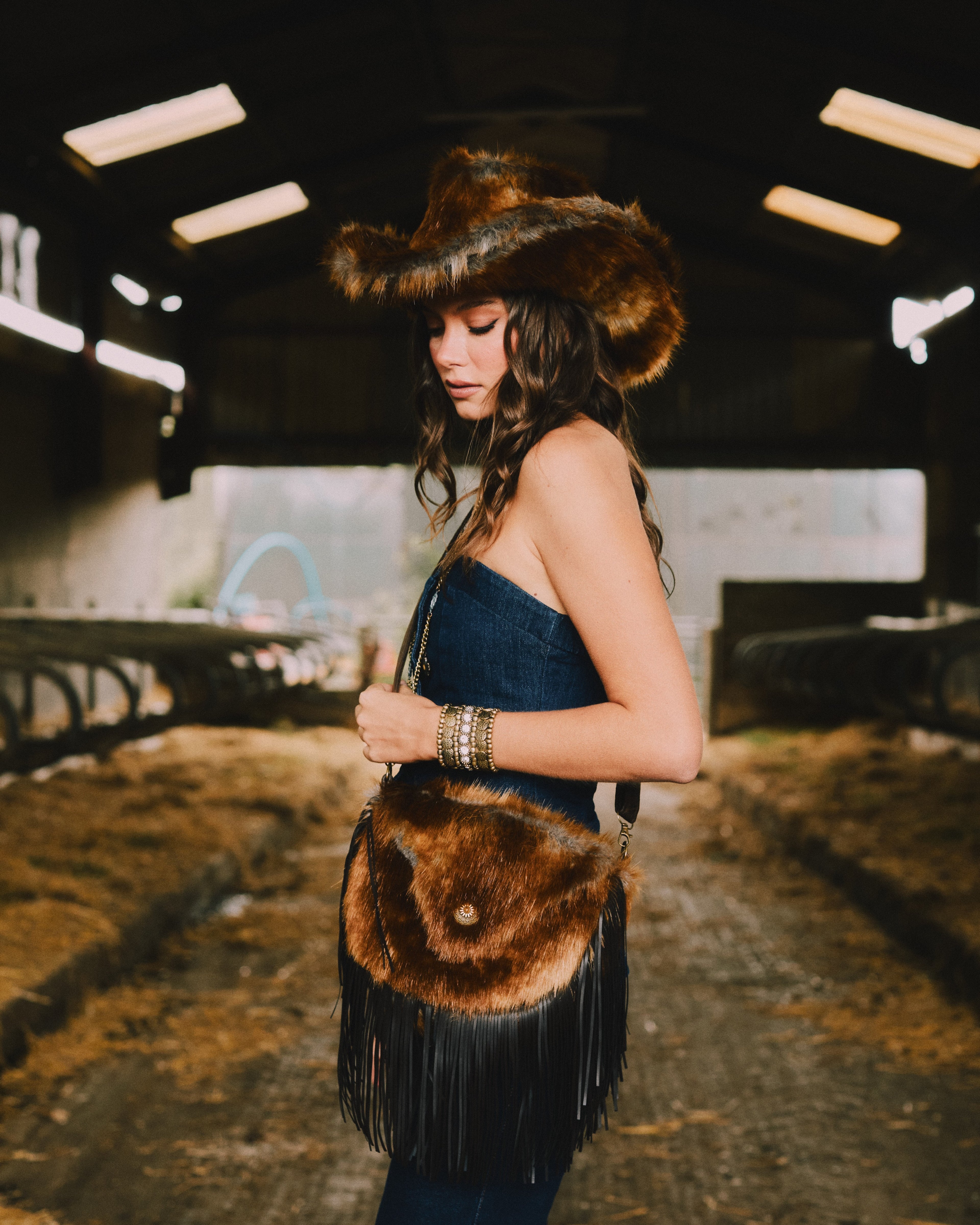 The Ryder Fringe Saddle Bag
