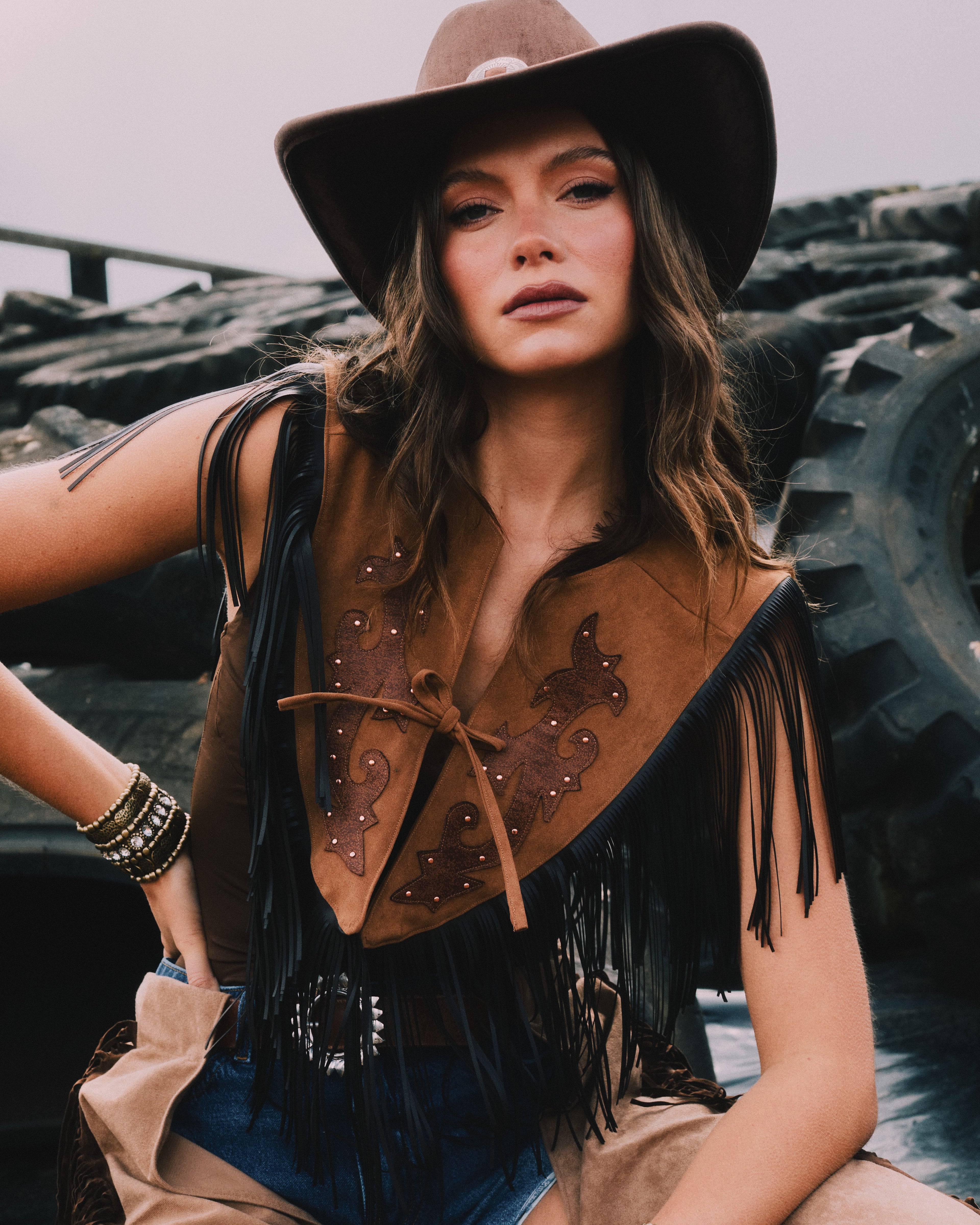 The Sadona Fringe Collar