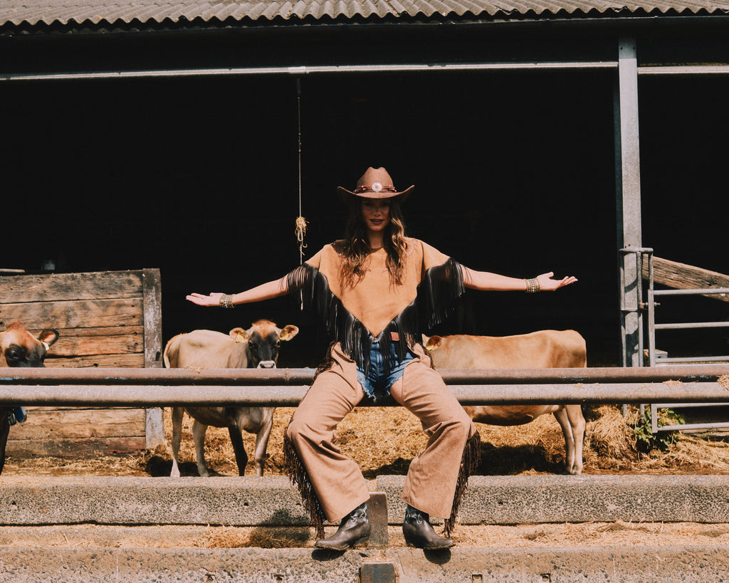 The Sierra Fringe Poncho
