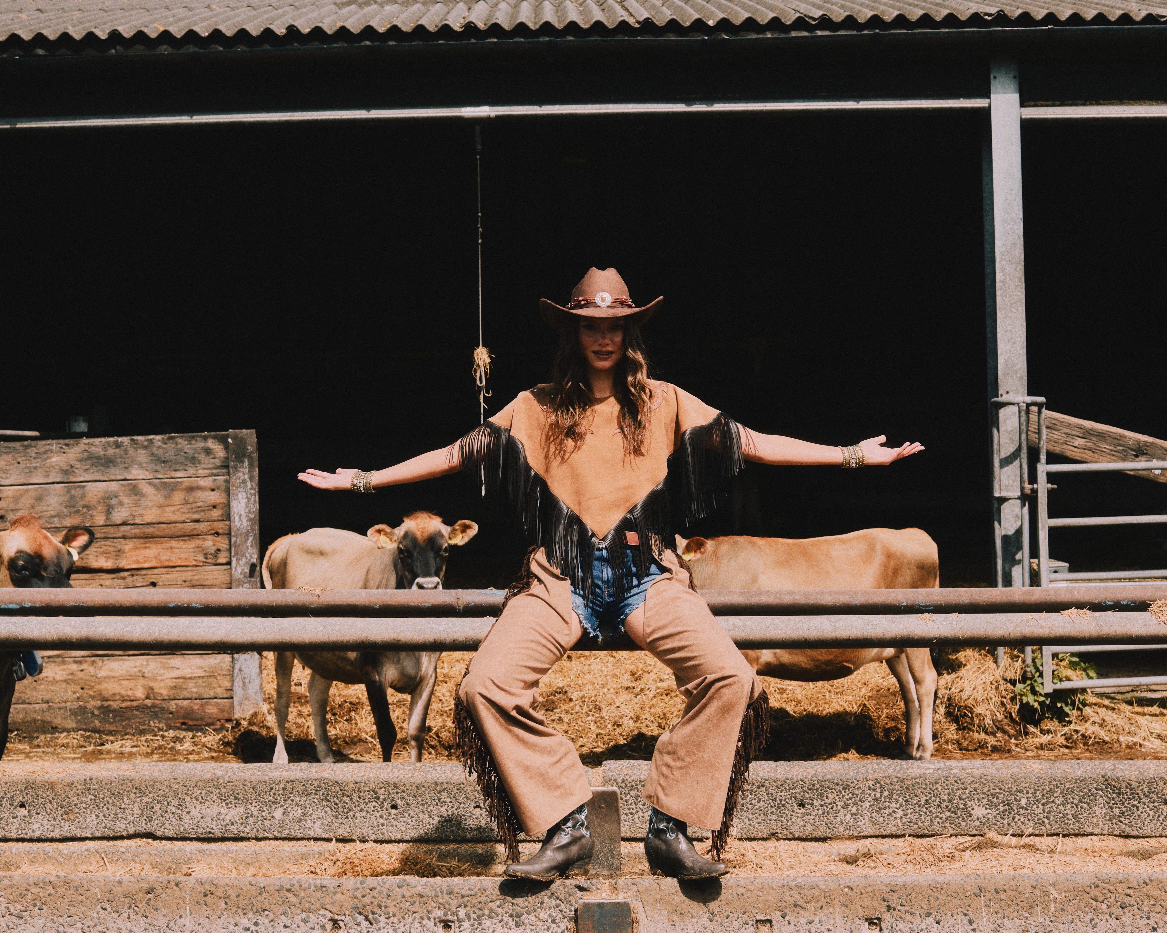 The Sierra Fringe Poncho