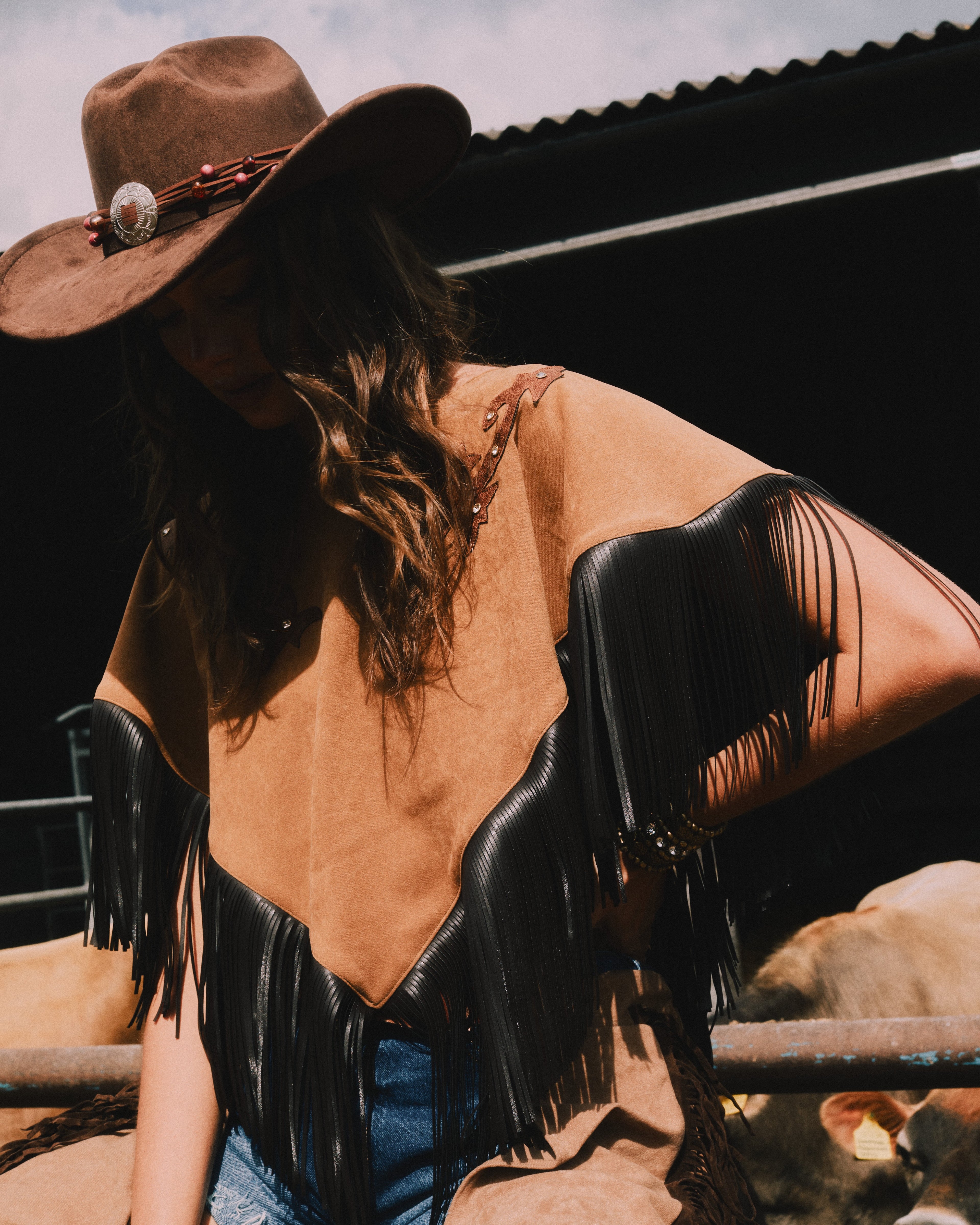 The Sierra Fringe Poncho