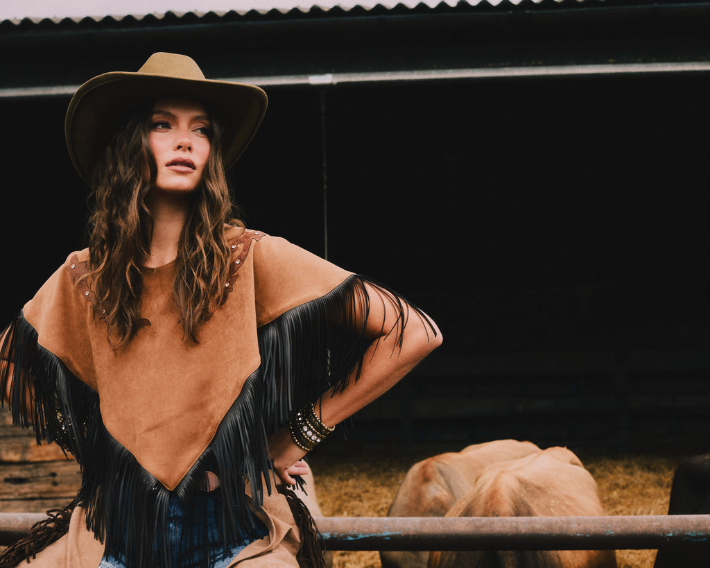 The Sierra Fringe Poncho