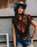 Desert Marigold Fringe Collar
