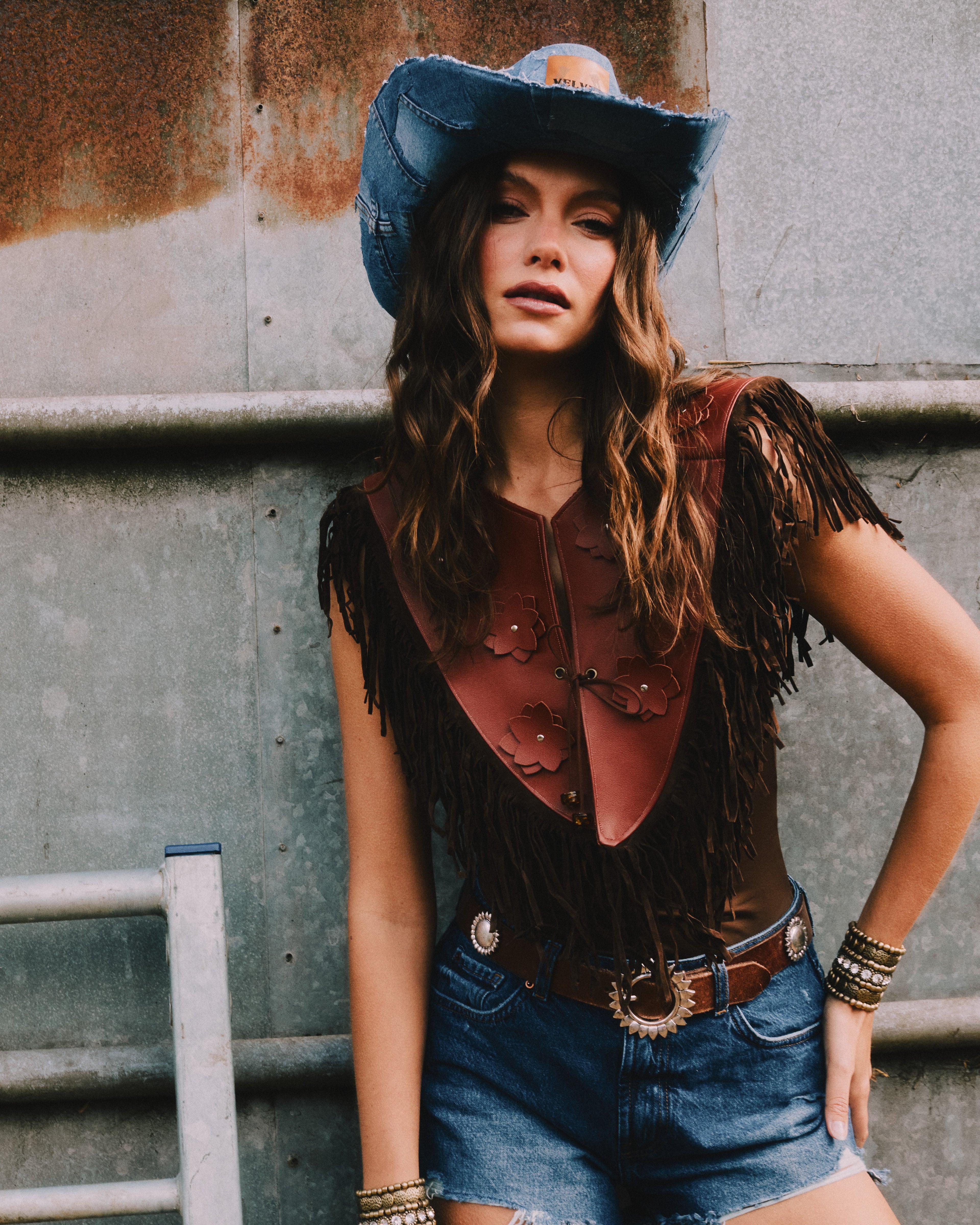 Desert Marigold Fringe Collar